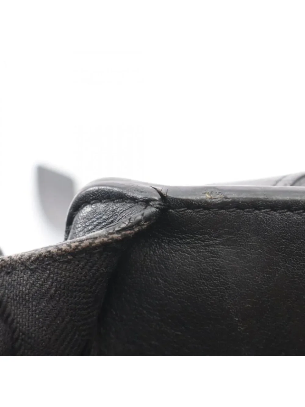 Loewe Handbag Hammock Small 2-Way Black Leather